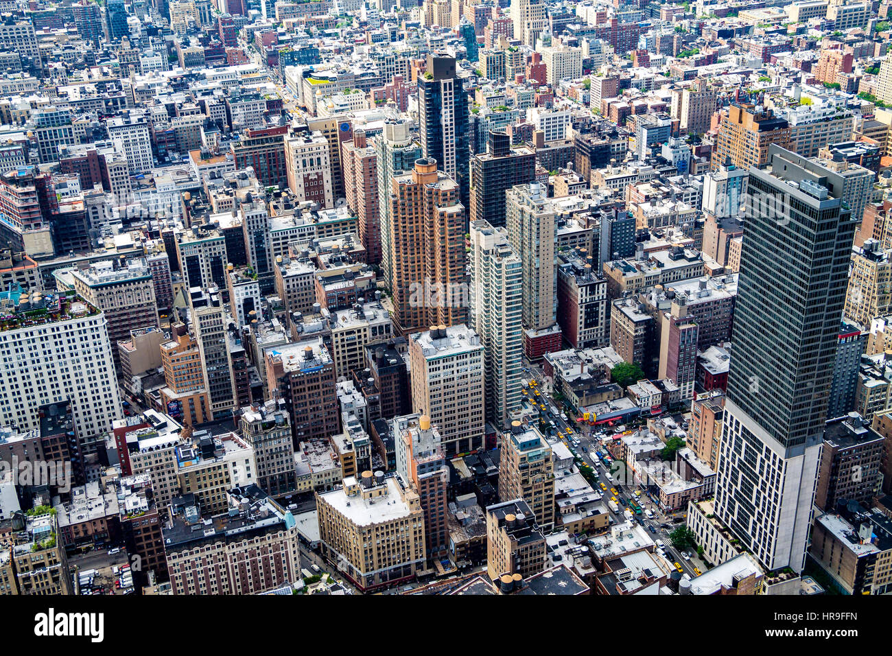 Grattacieli di New York City Foto Stock