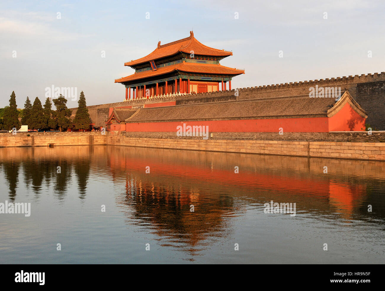 Shenwumen porta della città proibita di Pechino CINA Foto Stock