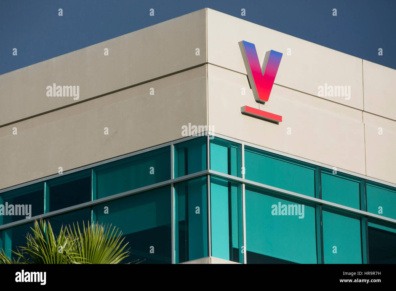 Un logo segno al di fuori della sede della verità delle scienze della vita nel Sud di San Francisco, in California, il 18 febbraio 2017. Foto Stock