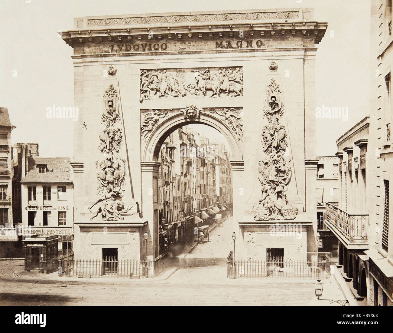 Porte Saint-Denis, n. 20 Foto Stock