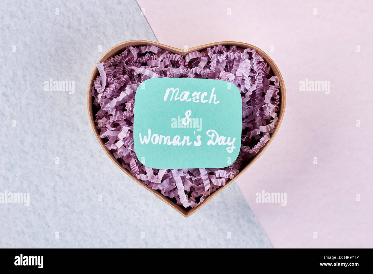 Confezione per un regalo. Foto Stock