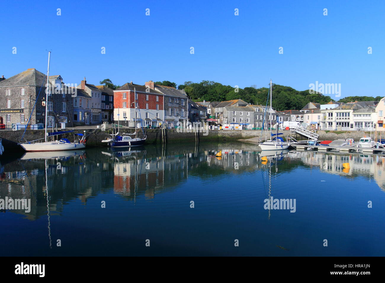 Padstow in Cornovaglia, Inghilterra. Foto Stock