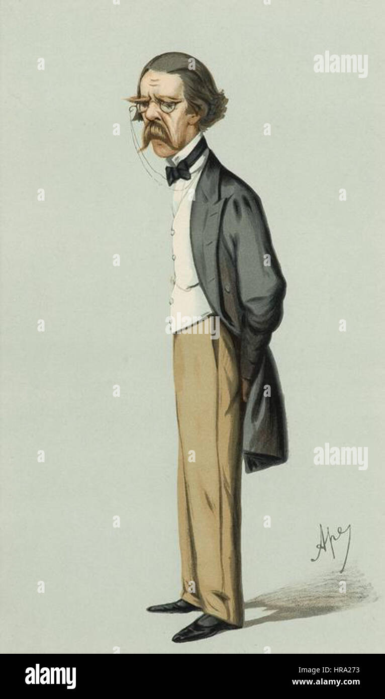 Henry Thompson Vanity Fair 1 Agosto 1874 Foto Stock