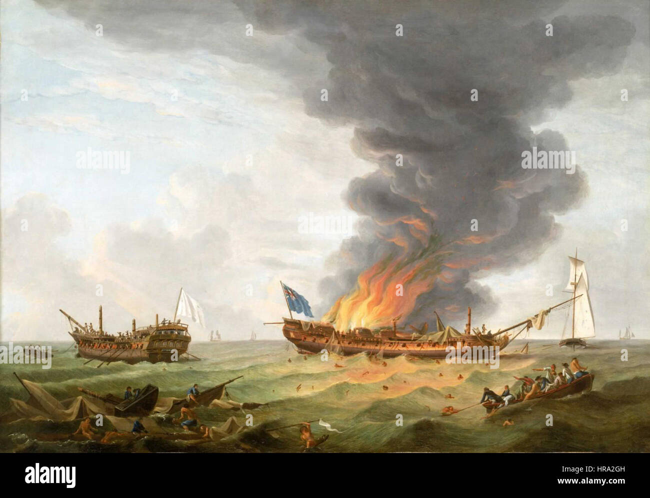 Quebec Surveillante Foto Stock