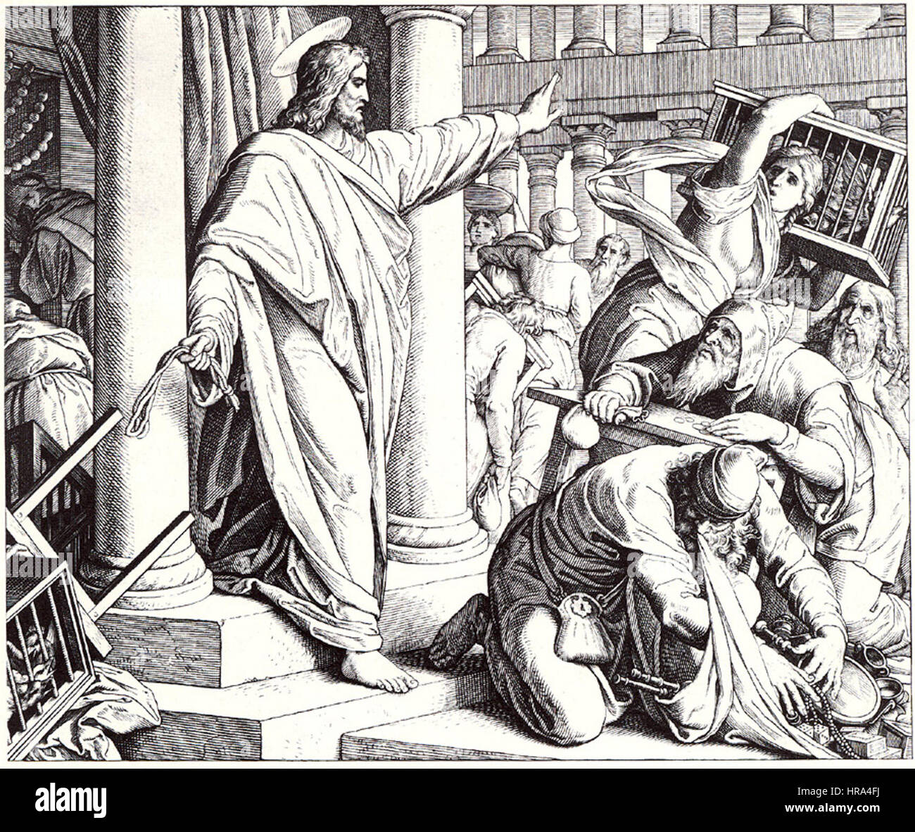 Schnorr von Carolsfeld Bibel in Bildern 1860 180 Foto Stock