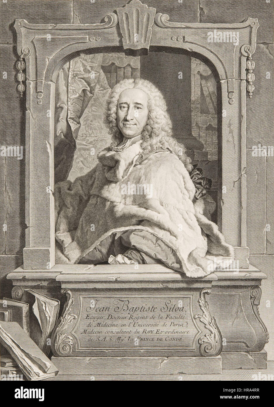 Silva par Hyacinthe Rigaud Il duomo Foto Stock