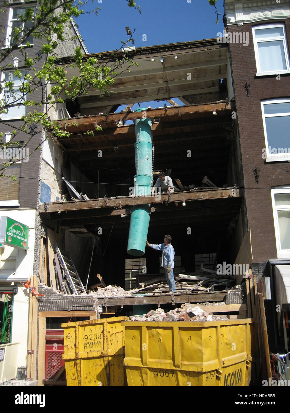 Siti di costruzione in Olanda. Foto Stock
