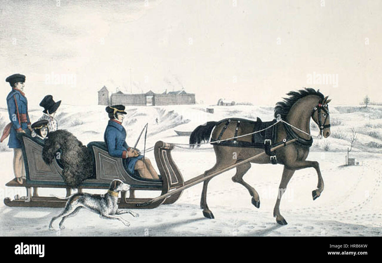 Red River Colony Foto Stock