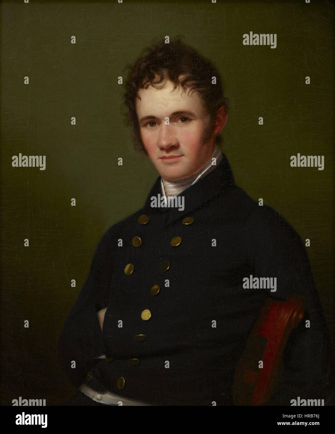 Rembrandt Peale - Ritratto di comandante Lewis Warrington (1782-1851) - 31.53 - Minneapolis Institute of Arts Foto Stock