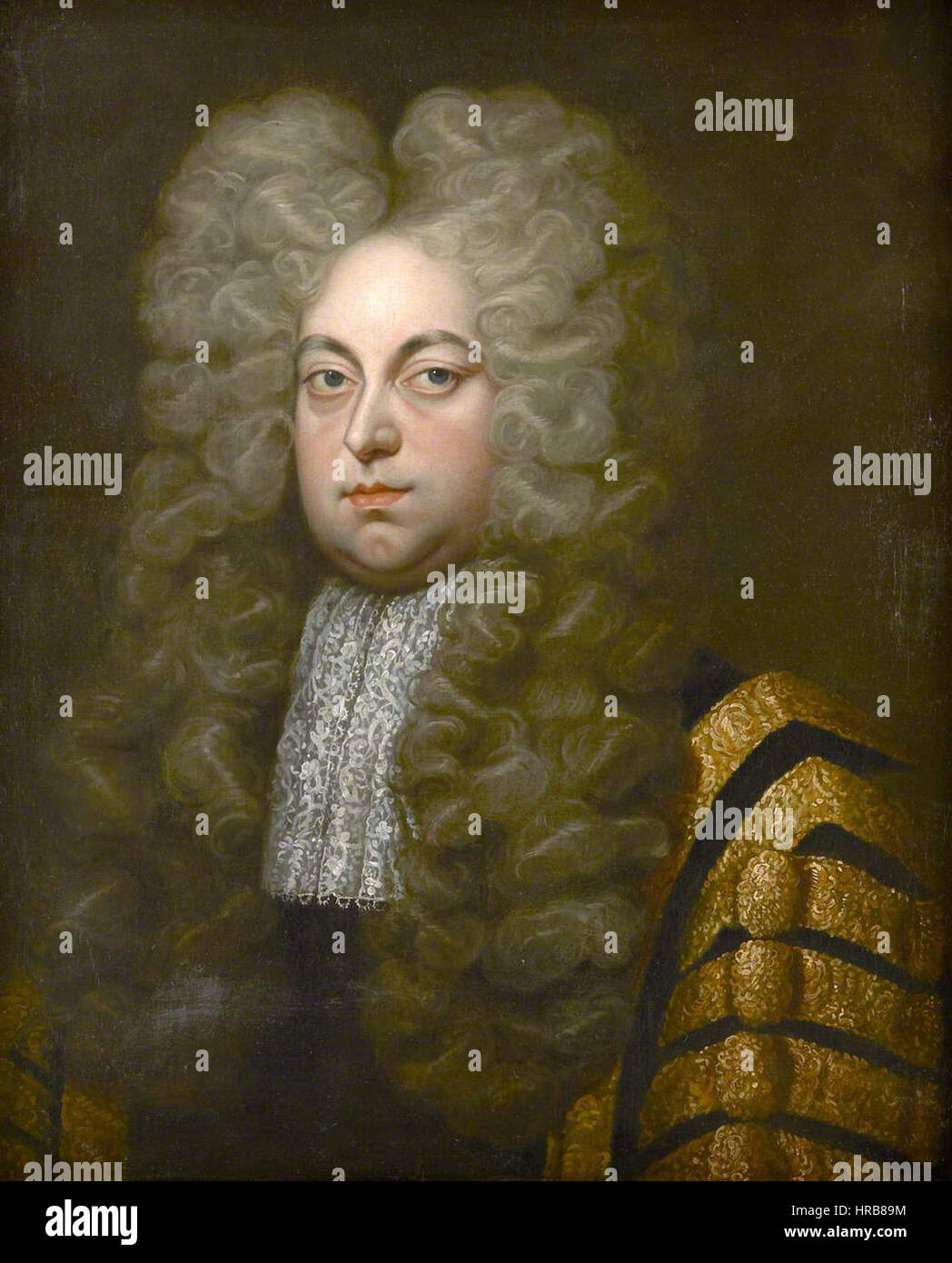 Sir Nathan Wright LC da JB Closterman Foto Stock