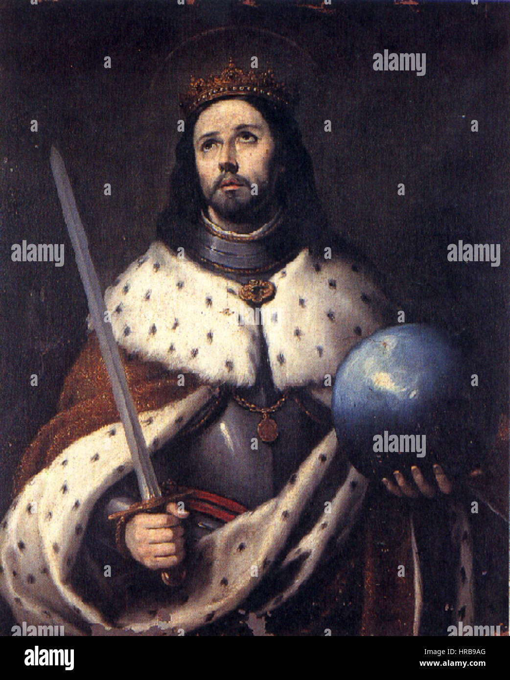 San Fernando (Museo de Bellas Artes de Sevilla) Foto Stock