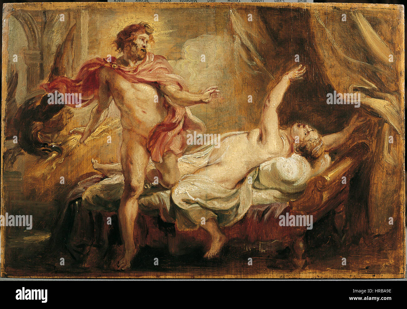 Rubens-Death-di-Semele Foto Stock