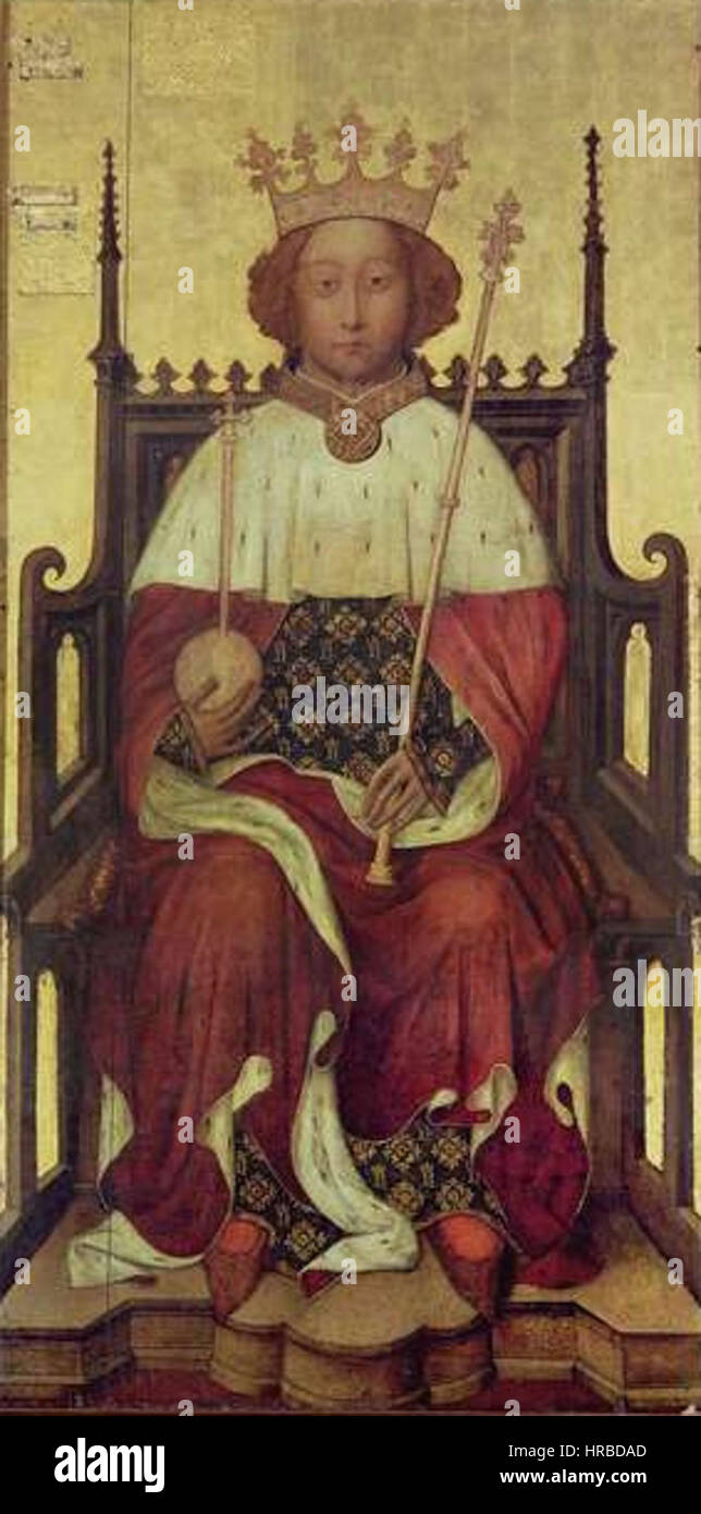 Richard II d'Inghilterra Foto Stock