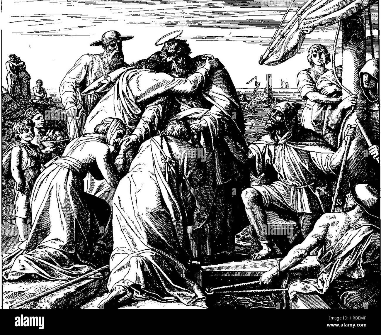 Schnorr von Carolsfeld Bibel in Bildern 1860 234 Foto Stock