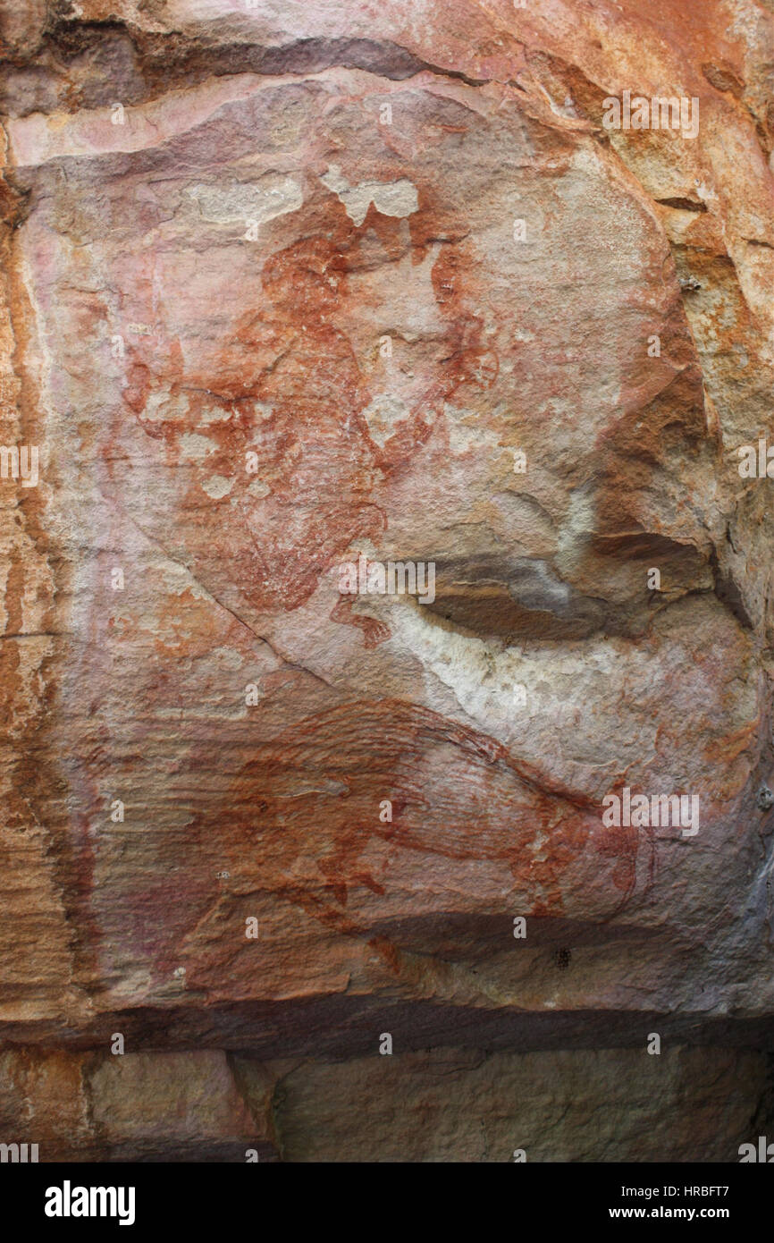 Red figura umana e wallaby - Google Art Project Foto Stock