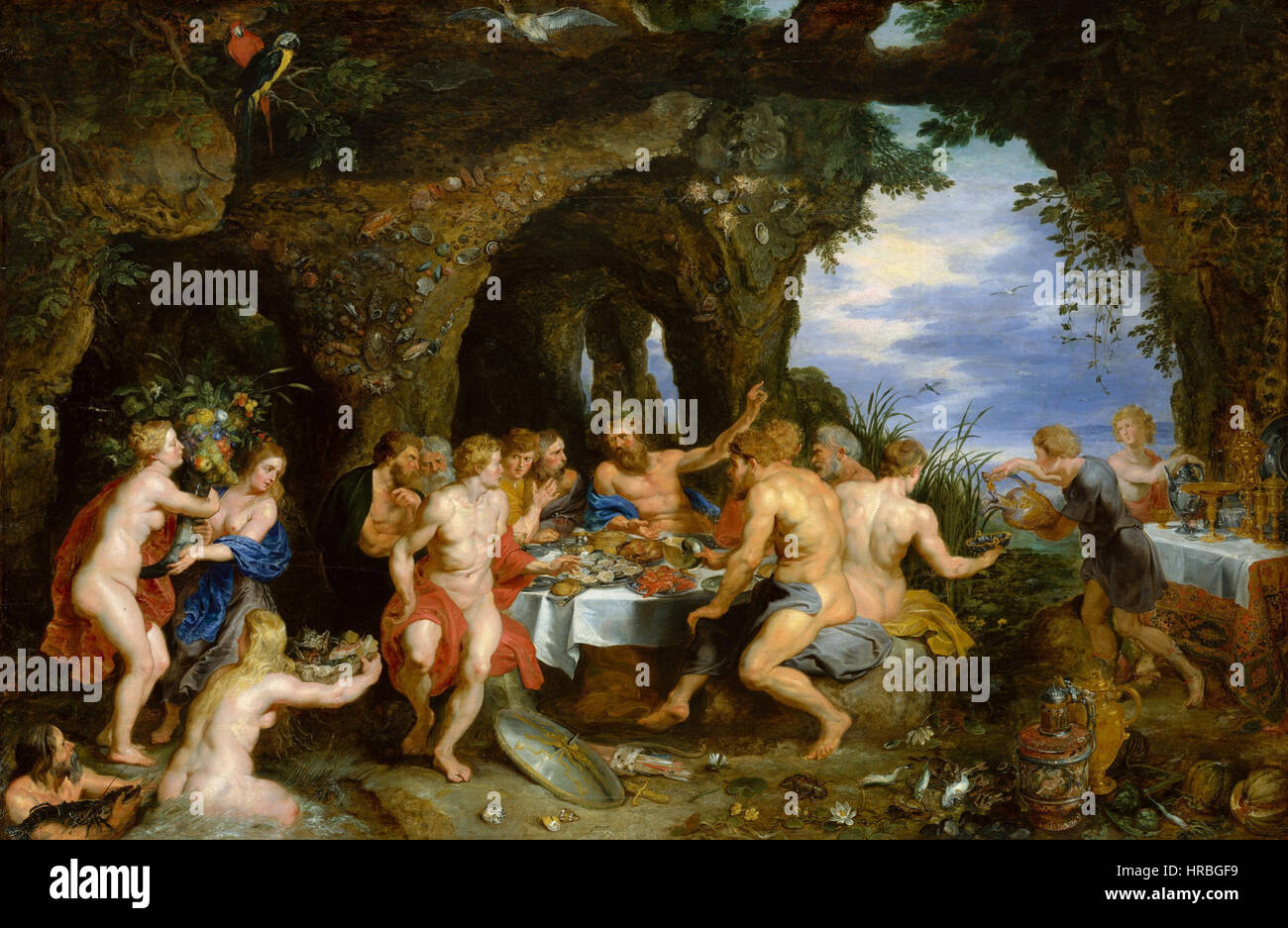 Rubens la festa di Achelous 1615 Foto Stock