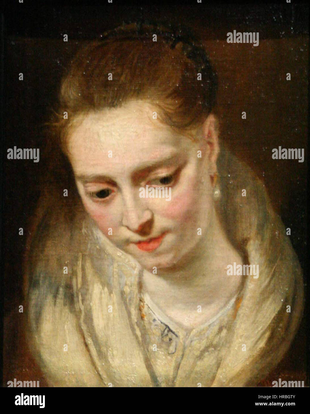 Rubens portrait de femme Foto Stock