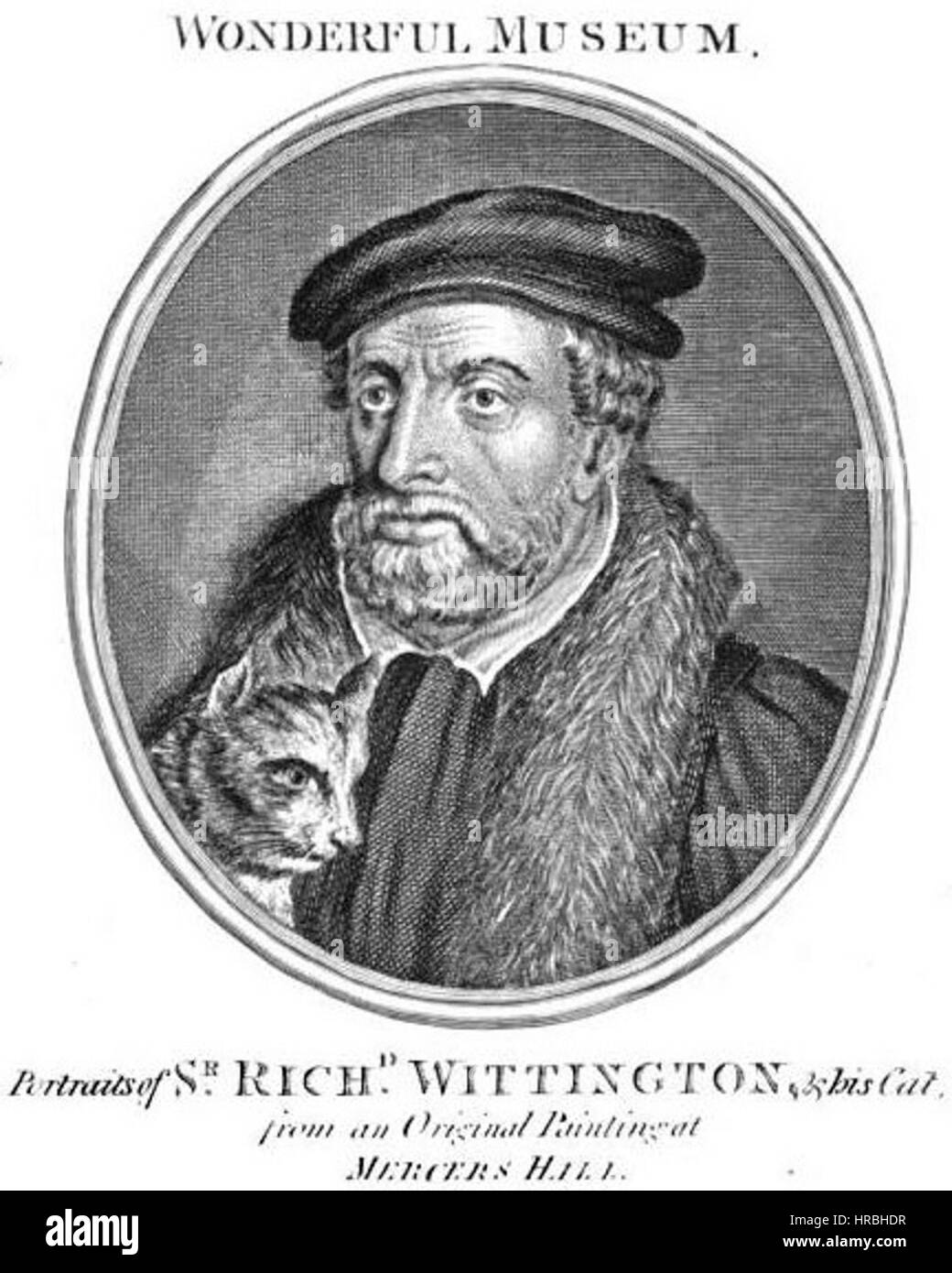 Richard Wittington e il suo gatto Foto Stock