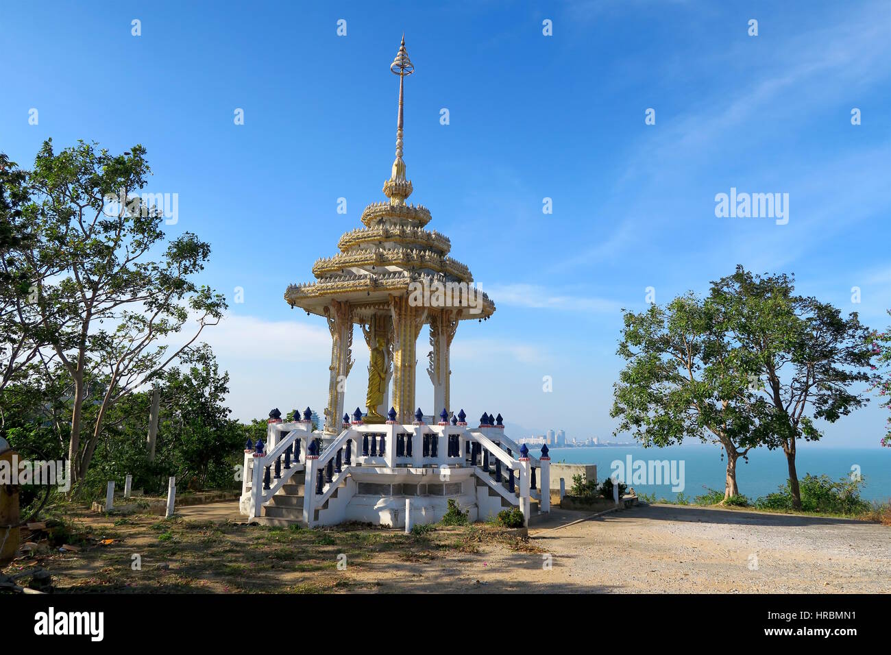 Piccolo Santuario vicino a Hua Hin Foto Stock