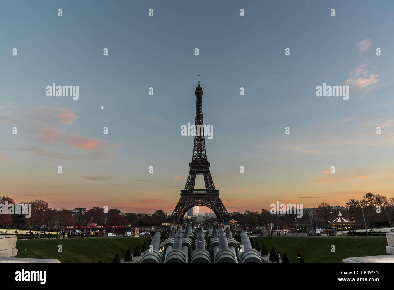 Torre Eiffel, Parigi Foto Stock