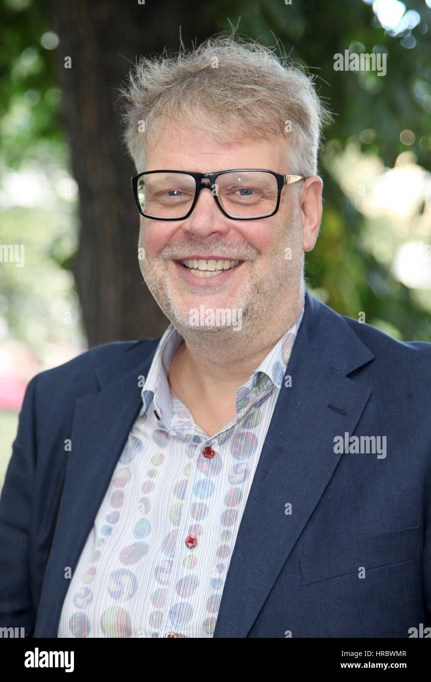 HANS svedese ROSENFELDT giornalista e scrittore di film di script per la serie TV Britge o il britannico tunnel 2013 Foto Stock