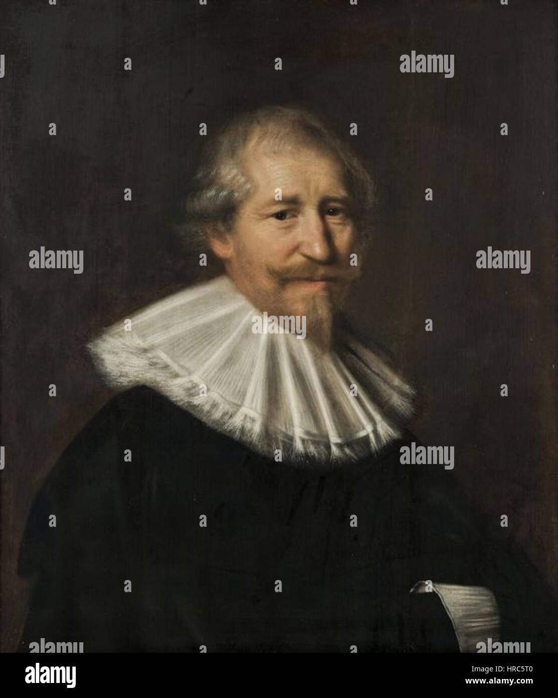 Abramo de Vries - Ritratto di un uomo, eventualmente il mercante Adriaen van der Tock Foto Stock