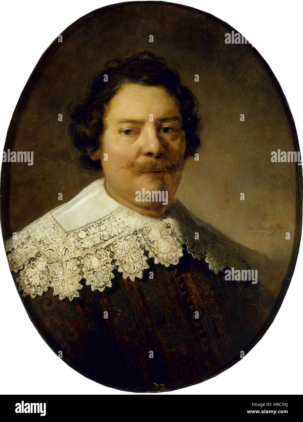 Rembrandt - Ritratto di Willem Burchgraeff Foto Stock