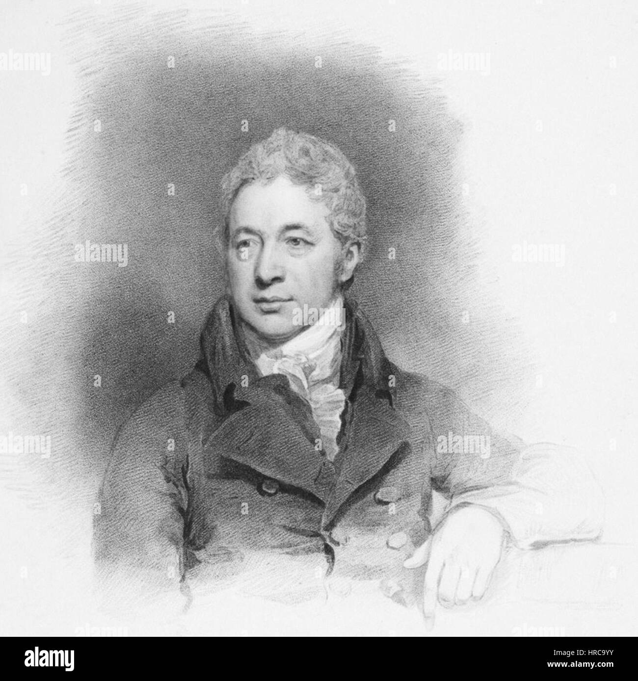 Robert Smirke (pittore) da Charles Picart (1780 - 1837) Foto Stock