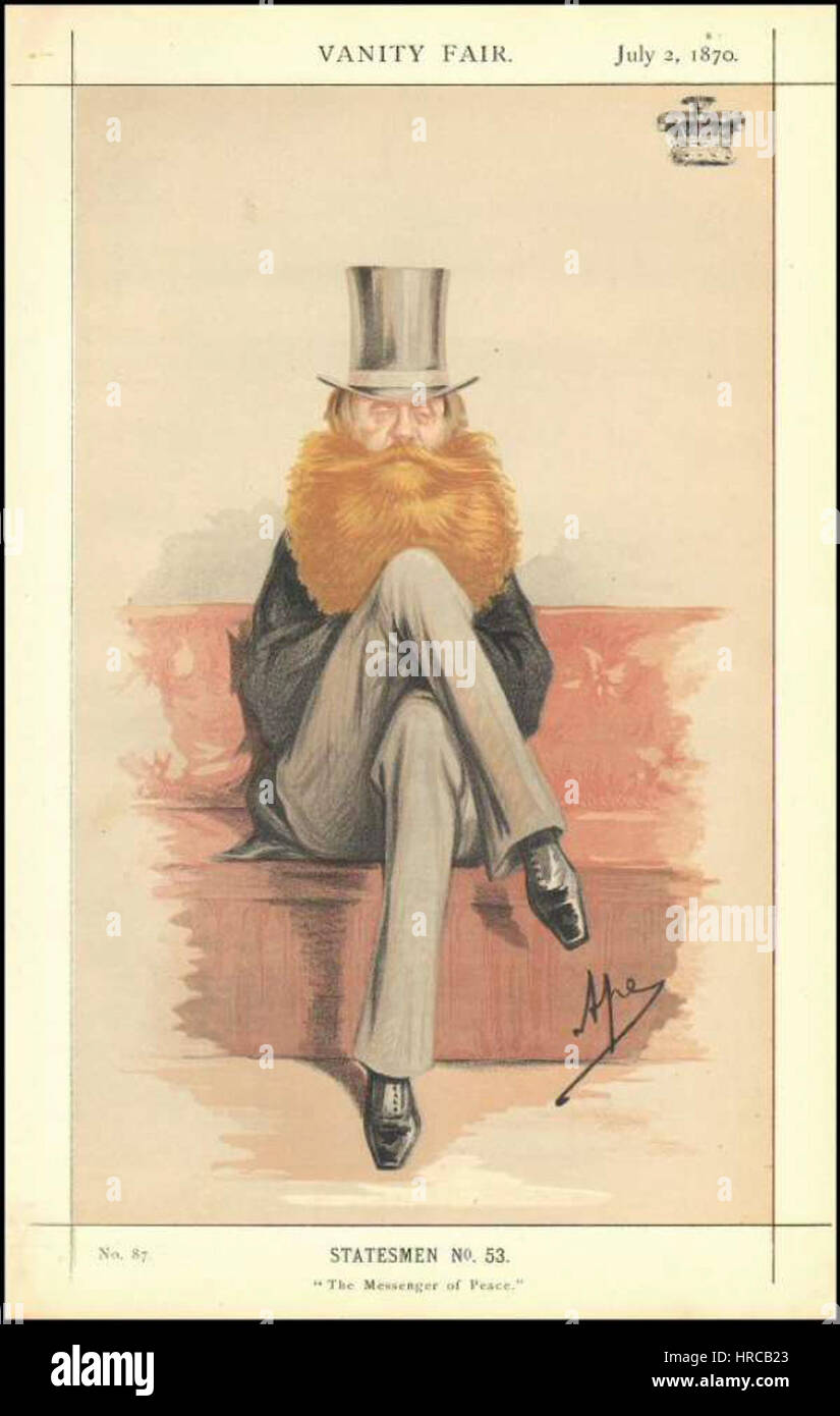 Conte Spencer Vanity Fair 2 Luglio 1870 Foto Stock