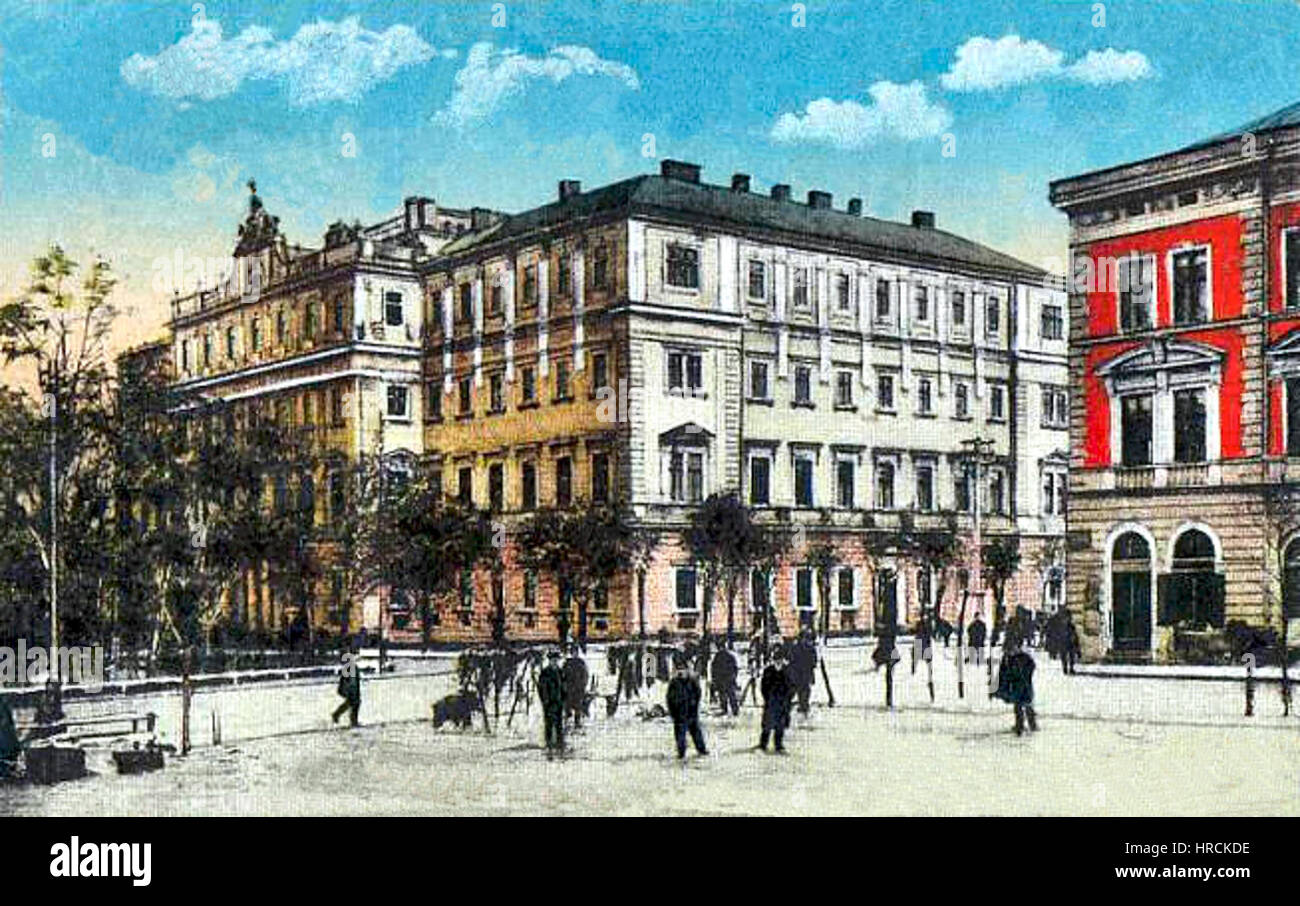 Sitz der Landesregierung des Herzogtums Bukowina nach 1905 Foto Stock