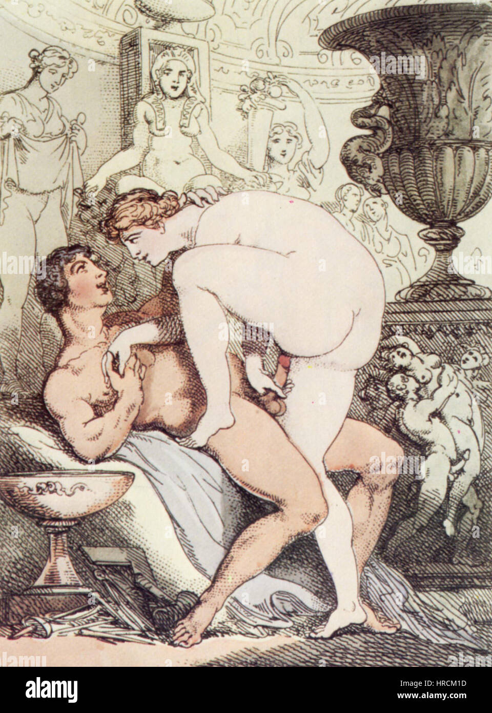 Rowlandson moderno Pygmalion Foto Stock