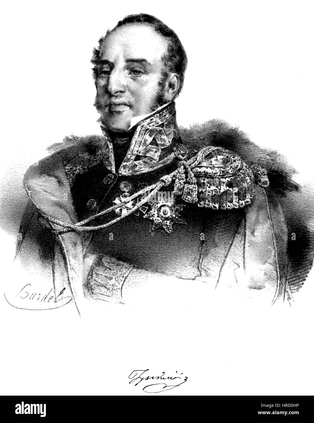 Tadeusz Tyszkiewicz era un importante artista polacco, noto per i suoi dipinti storici e di genere. Le sue opere spesso riflettono la ricca storia culturale e politica della Polonia durante il XIX secolo, combinando il romanticismo con il realismo nella sua rappresentazione di eventi e figure storiche. Foto Stock