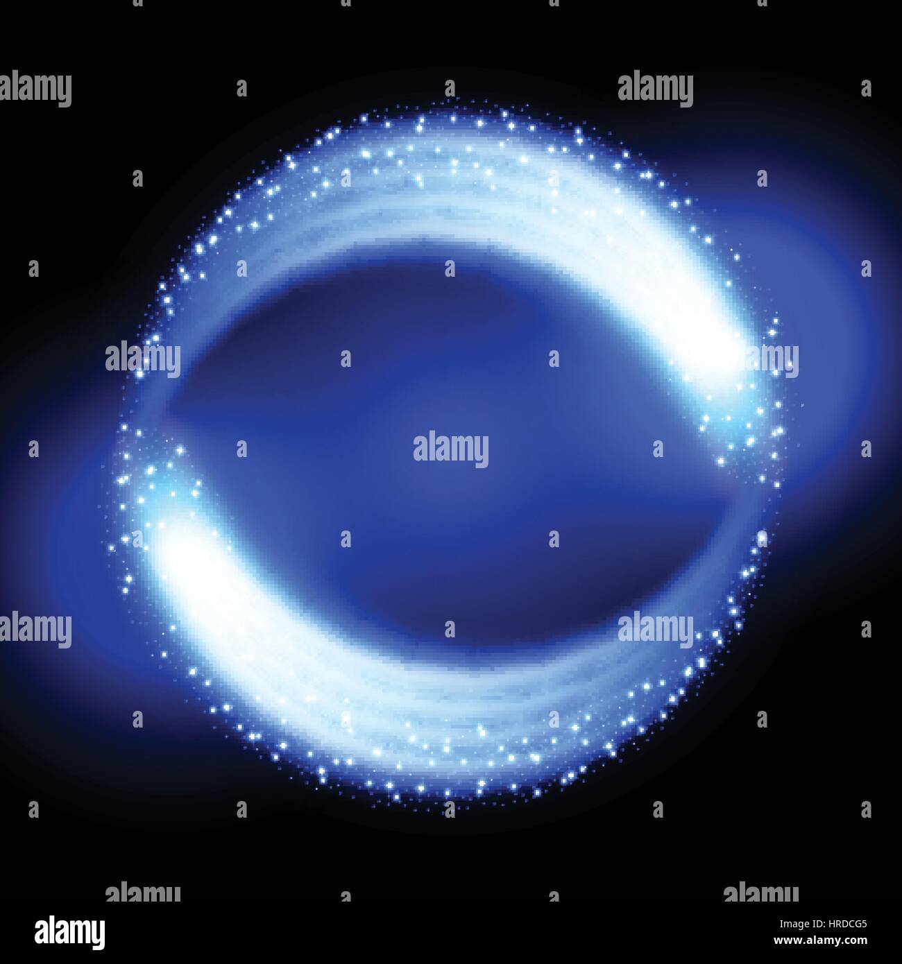 Una luce speciale effetto flare Illustrazione Vettoriale