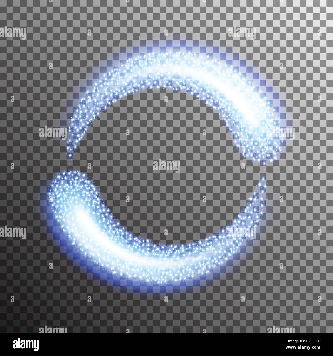 Una luce speciale effetto flare Illustrazione Vettoriale