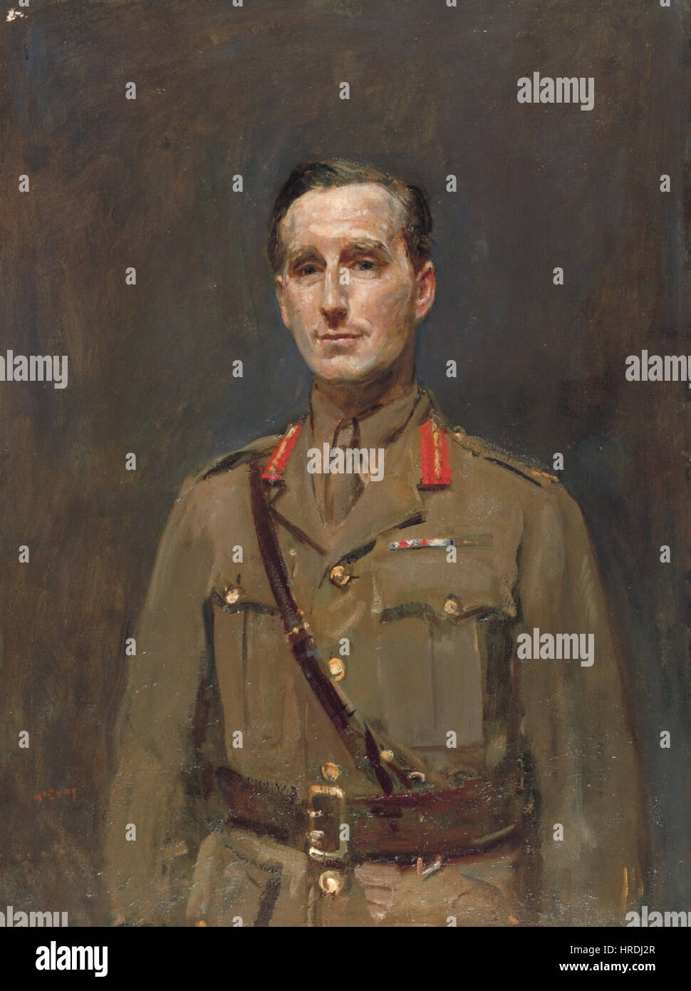 Brigadier-General Arthur M Asquith, da Ambrogio McEvoy Foto Stock