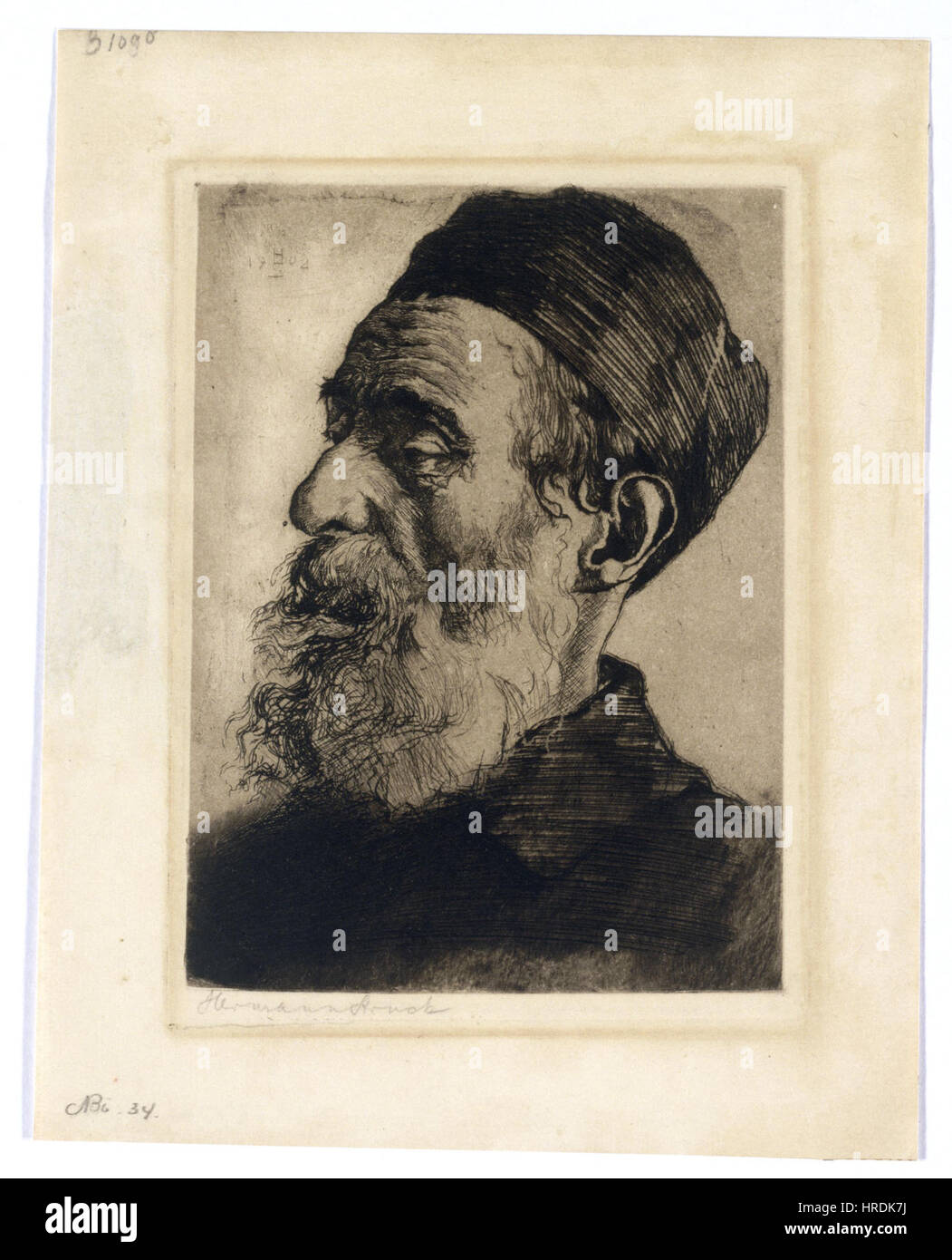 Hermann colpito Grafik JMBerlin RDT 97 3 13 Foto Stock