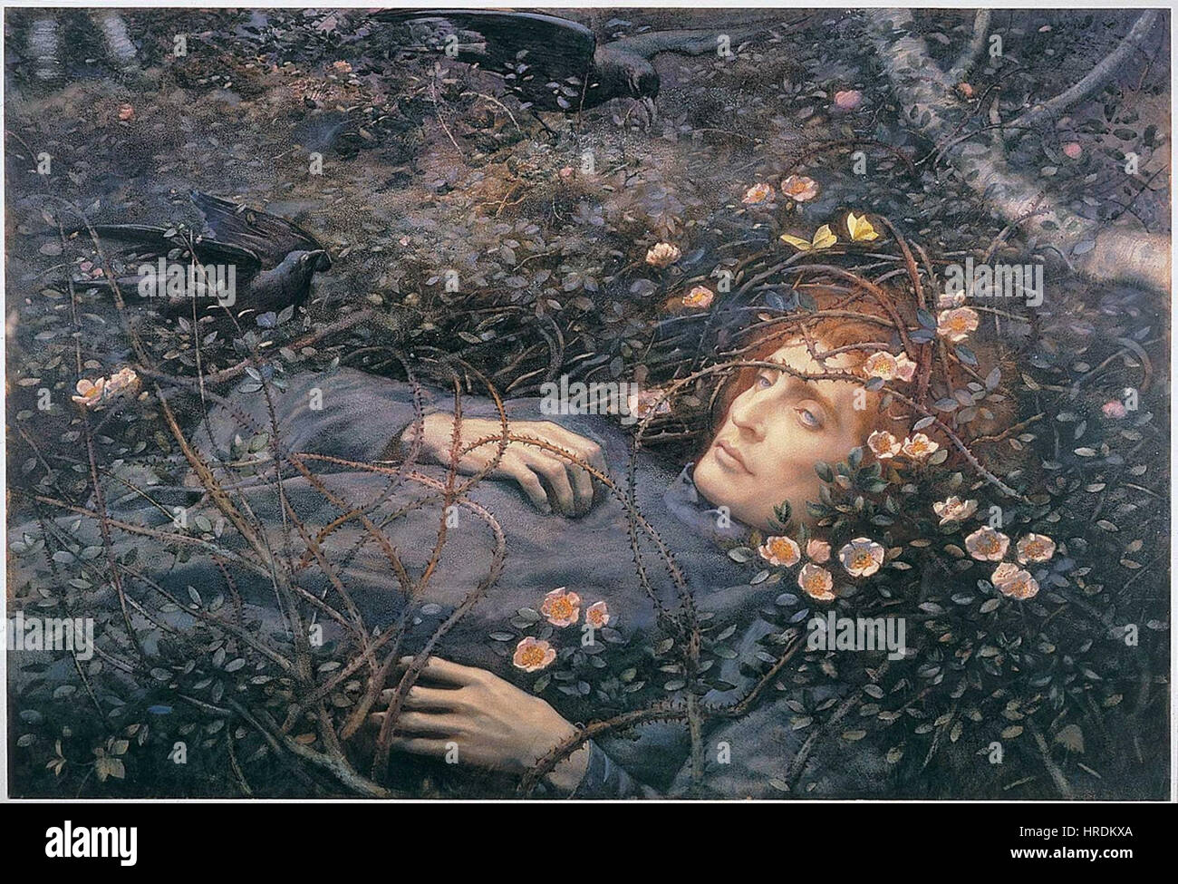 Edward Robert Hughes - Oh, co je v te terribili Foto Stock