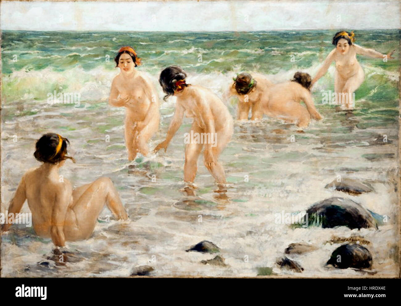 Surf da Tikhov Foto Stock