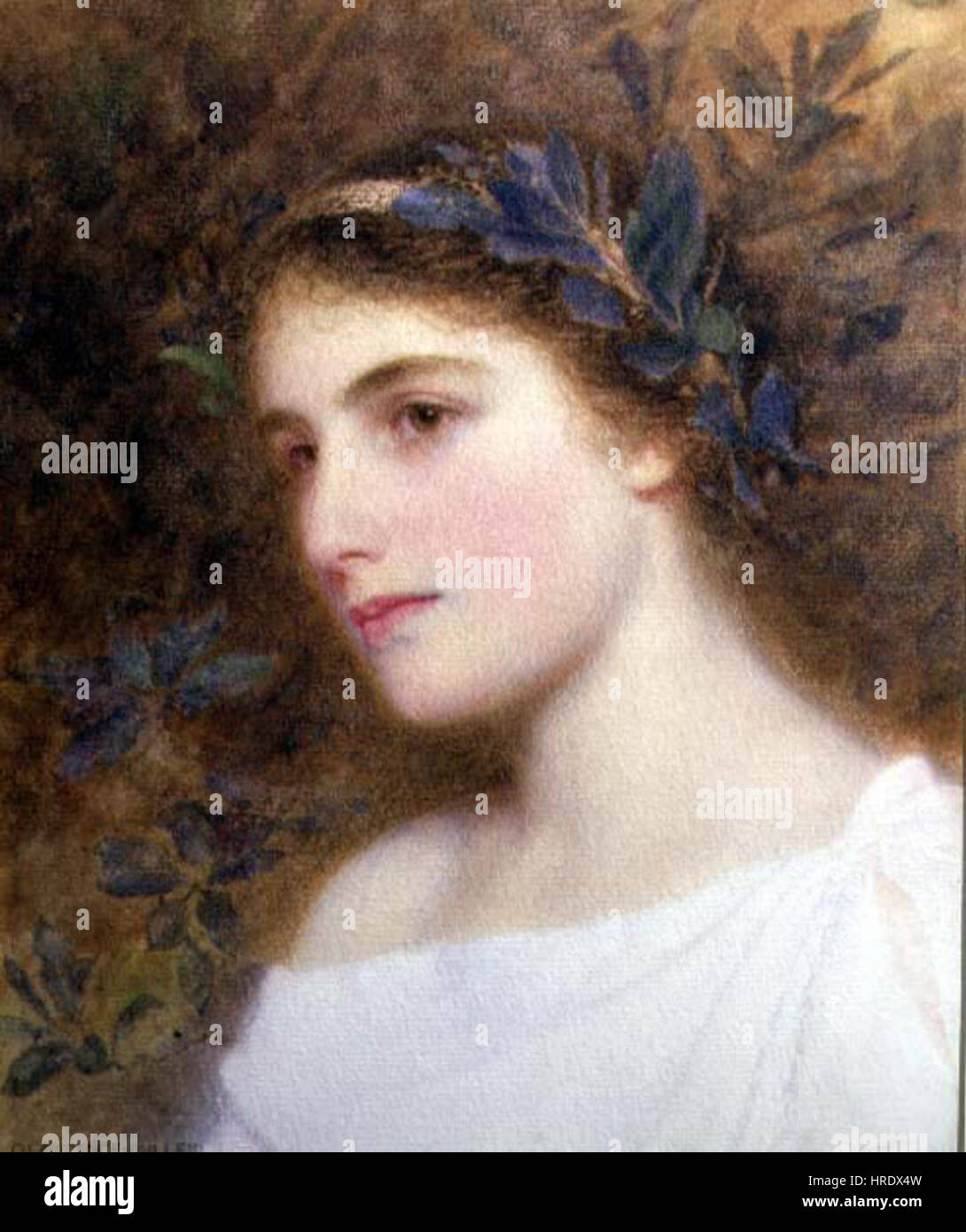 Un dipinto di George Lawrence Bulleid, un artista britannico. Foto Stock