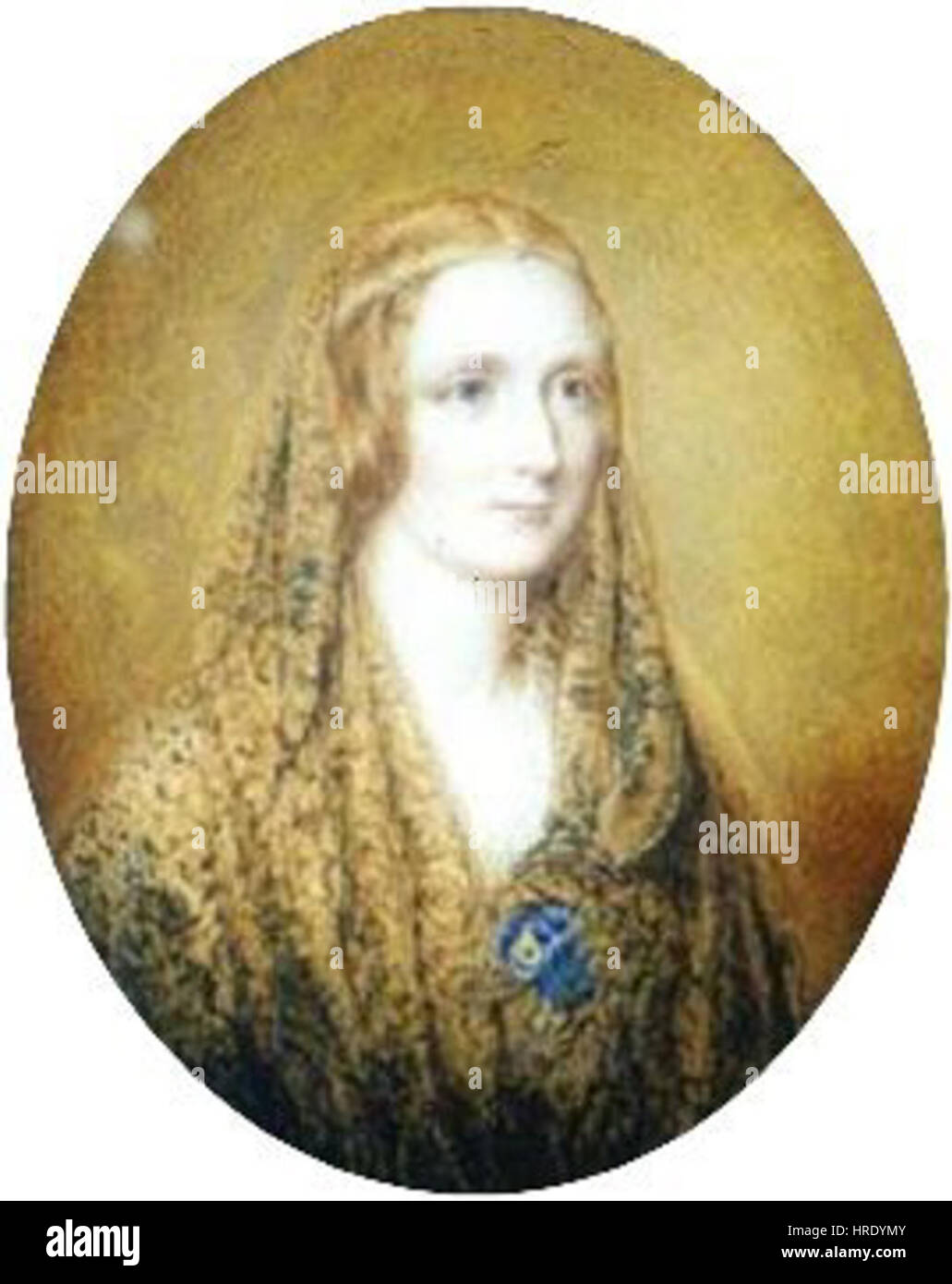 Mary Shelley da Reginald Easton. Foto Stock