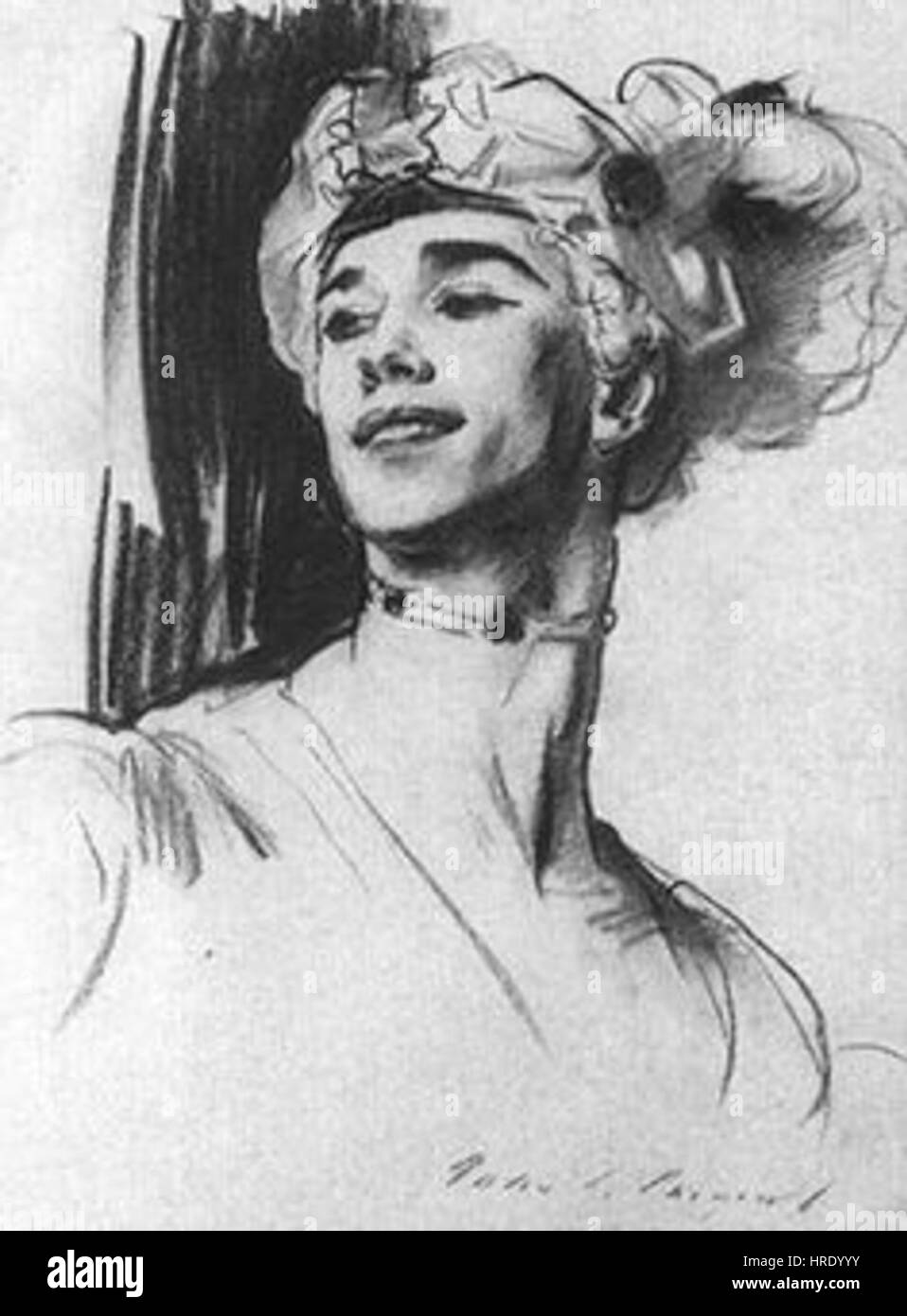 Nijinsky par John Singer Sargent Foto Stock