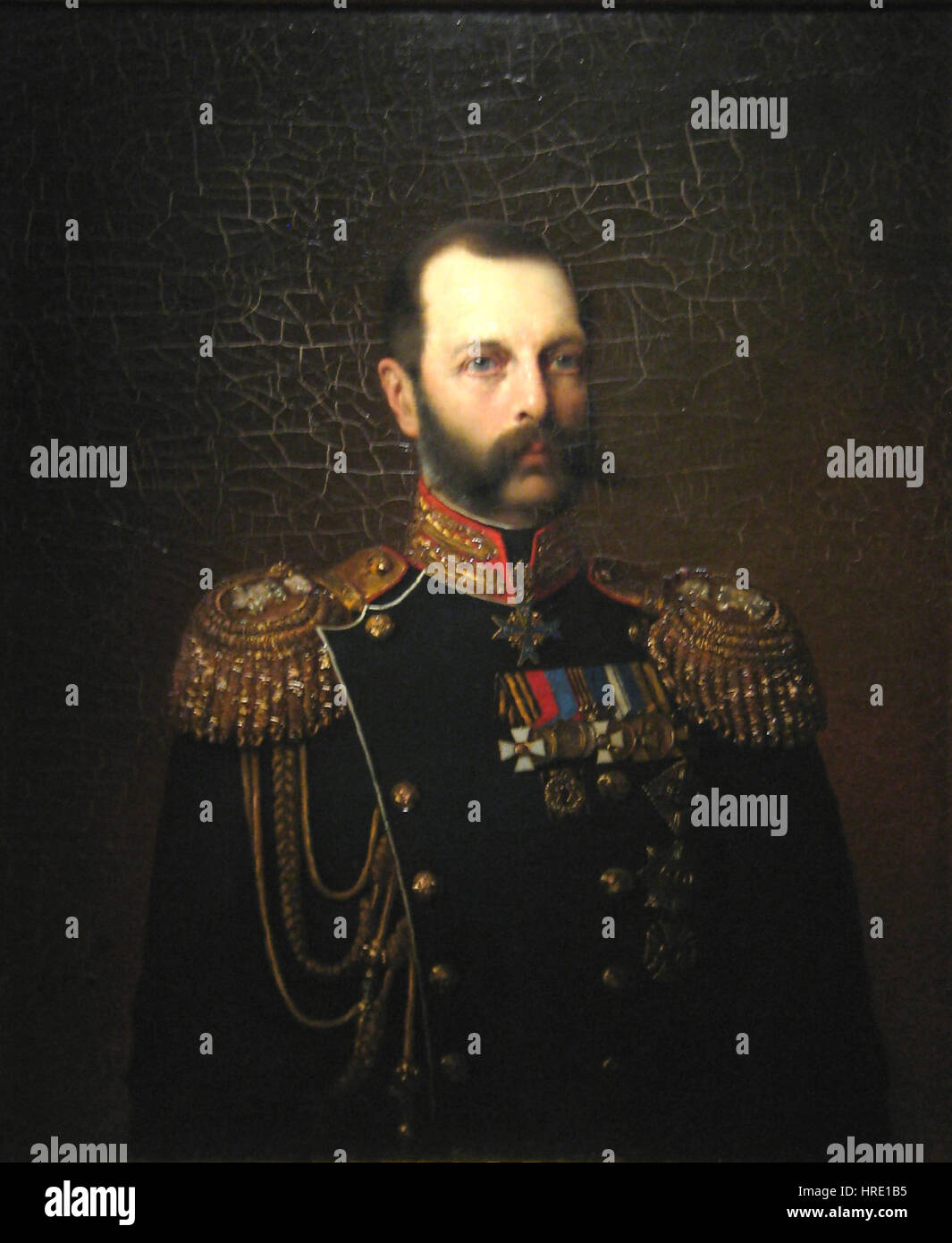 Alessandro II da Alexei Harlamov (1874) per la gestione dei contenuti globali Foto Stock
