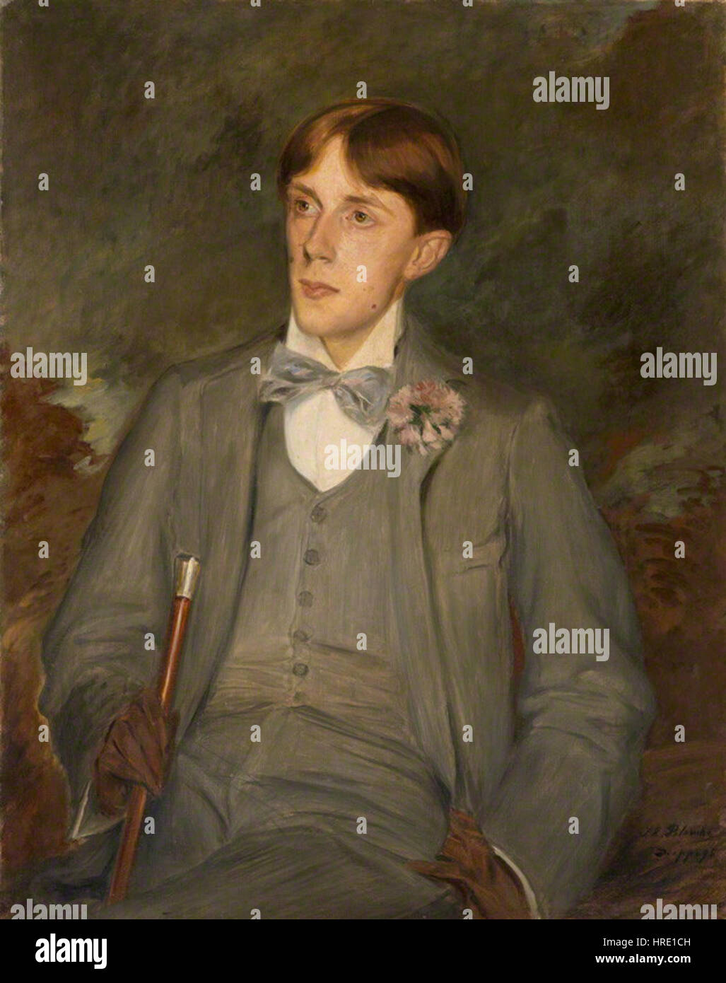 Blanche Beardsley era un'artista americana nota per le sue opere in stile art nouveau. Le sue opere spesso presentavano linee aggraziate e fluide e un'elegante rappresentazione della forma femminile. Beardsley fu influente all'inizio del XX secolo, contribuendo allo sviluppo dei movimenti artistici modernisti. Foto Stock
