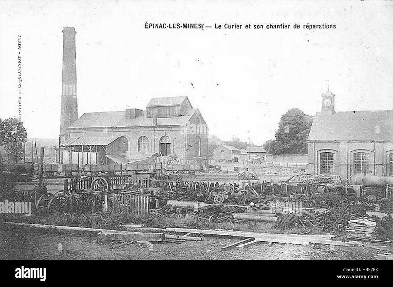 Currier Puits (Epinac) Foto Stock