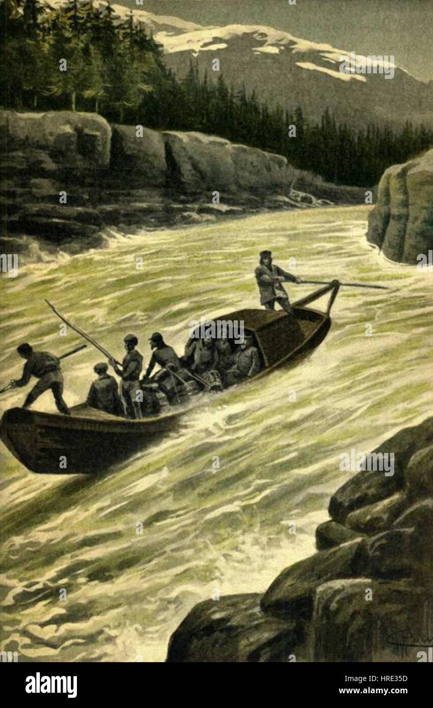 "L'oro" Vulcano da George Roux 25 Foto Stock