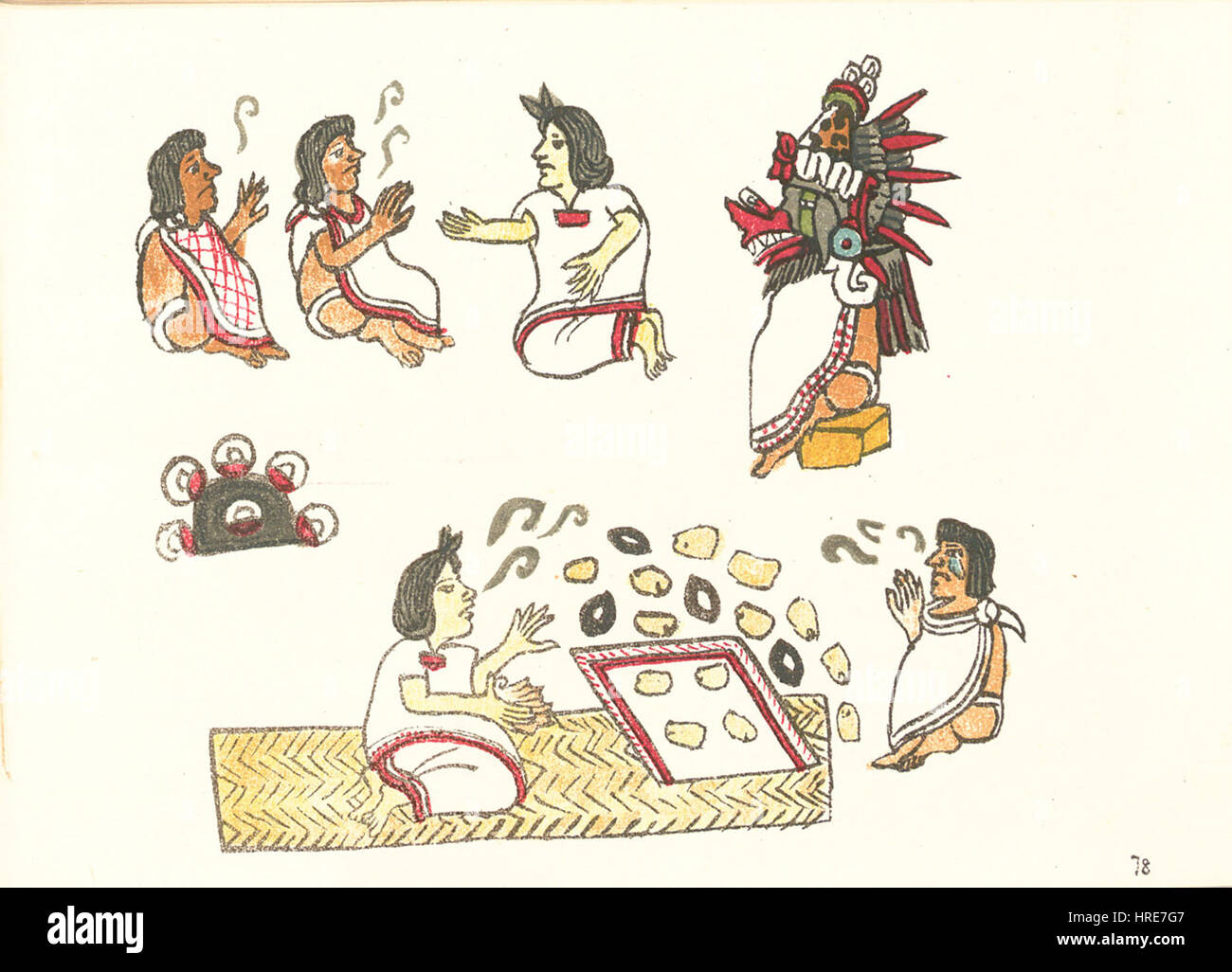 Iconografia religiosa azteca immagini e fotografie stock ad alta ...