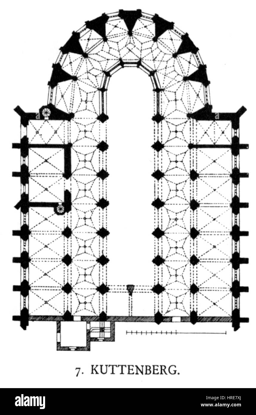 Dehio 447 Kuttenberg Foto Stock