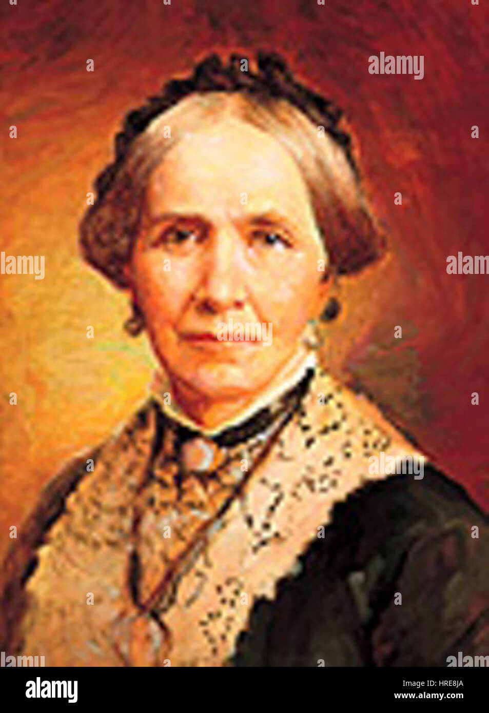 Presidente generale della società di sfiato 1888-1901 - ZINA D. HUNTINGTON GIOVANI Foto Stock