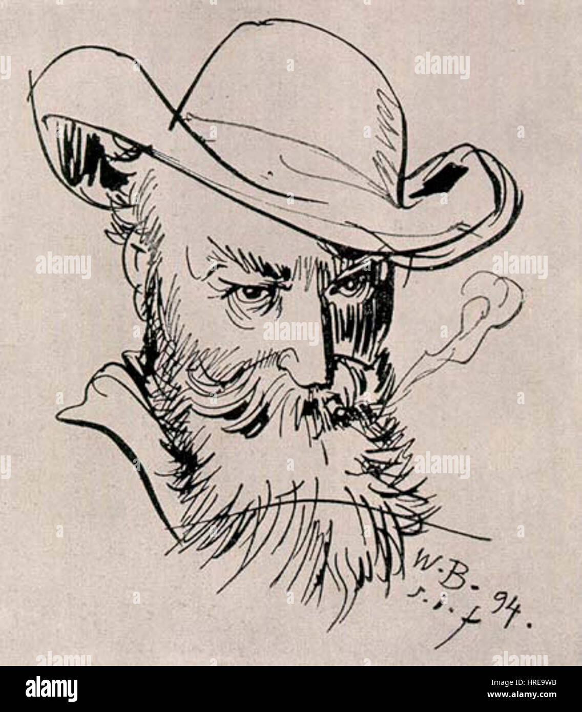 Wilhelm busch Foto Stock