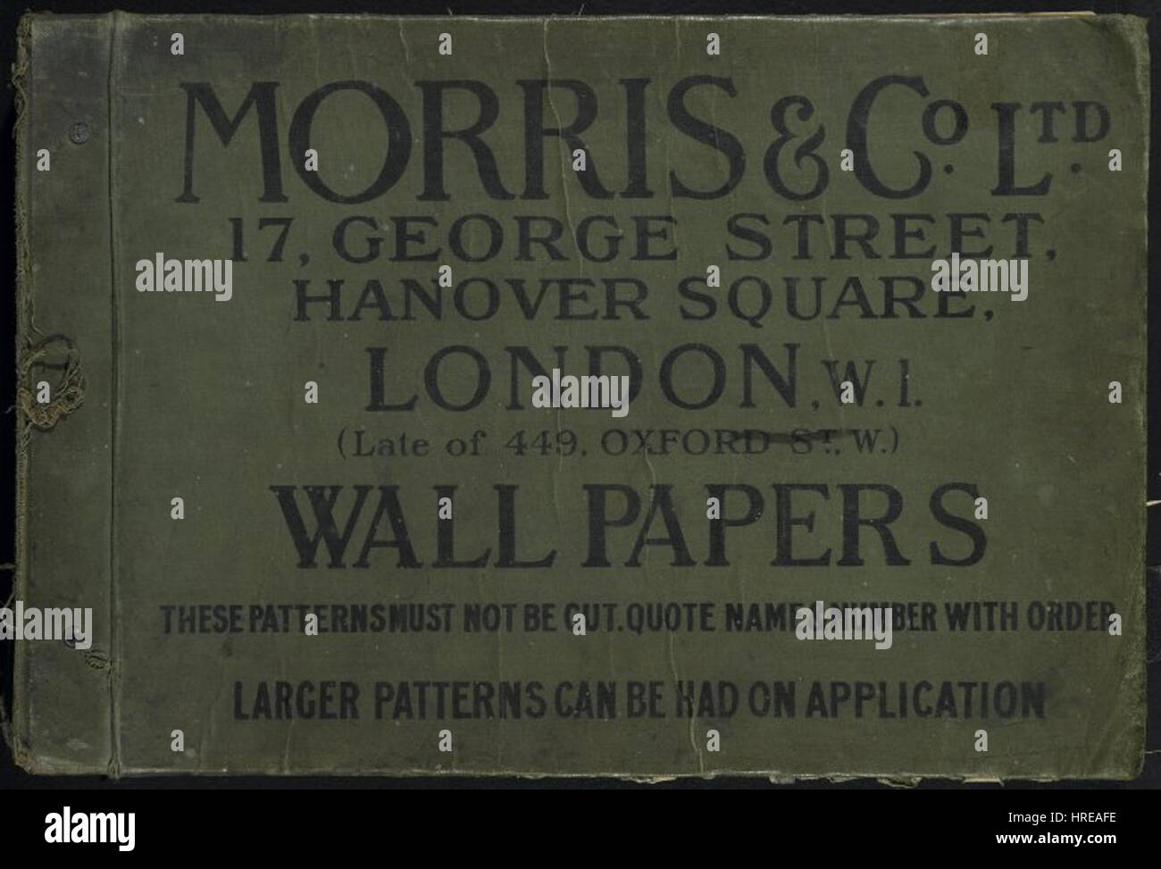 Il Brooklyn Museum - Wallpaper libro campione - William Morris e la società Foto Stock